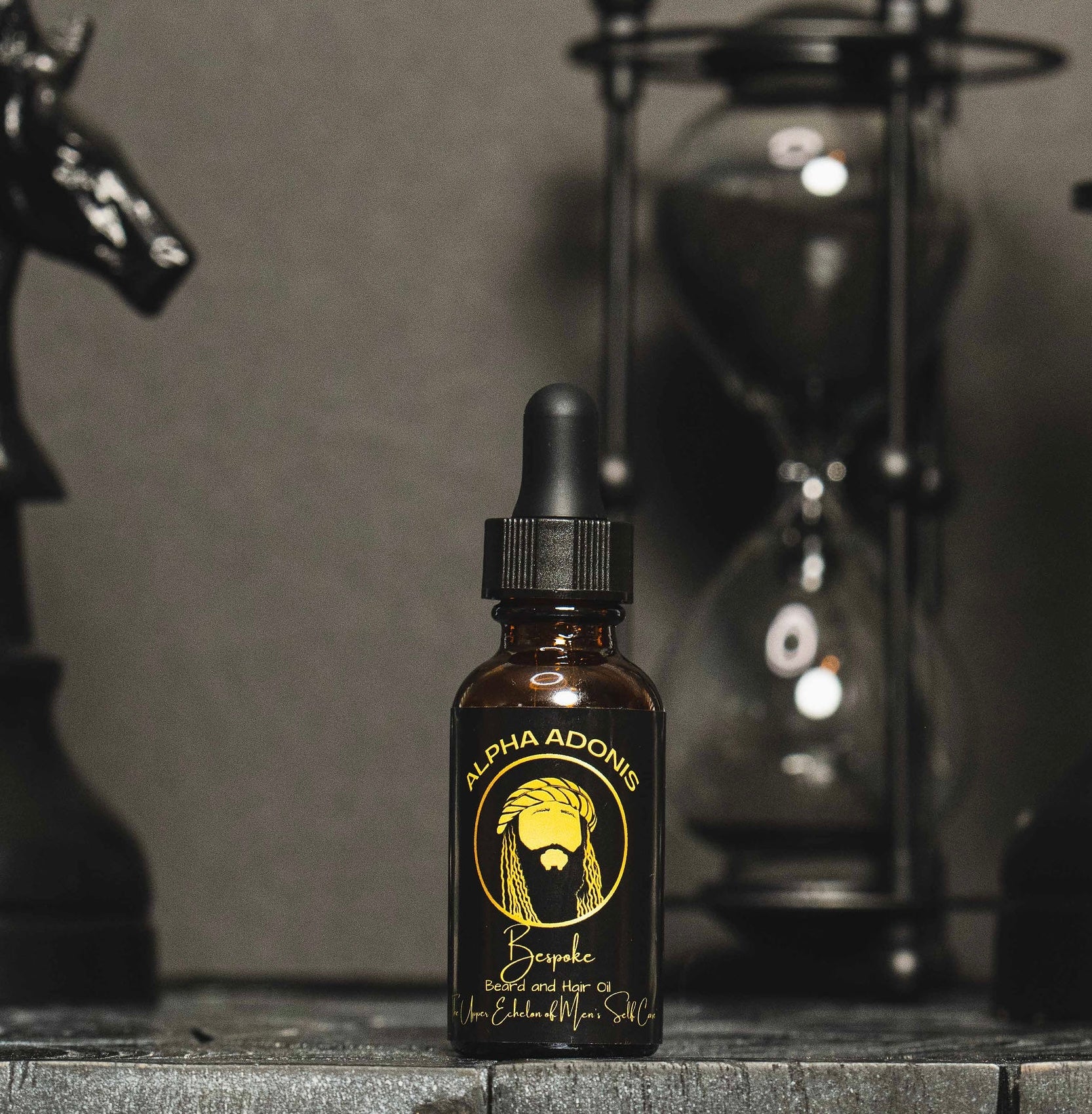 Alpha Adonis grooming oil with bold, crisp scent – Bespoke