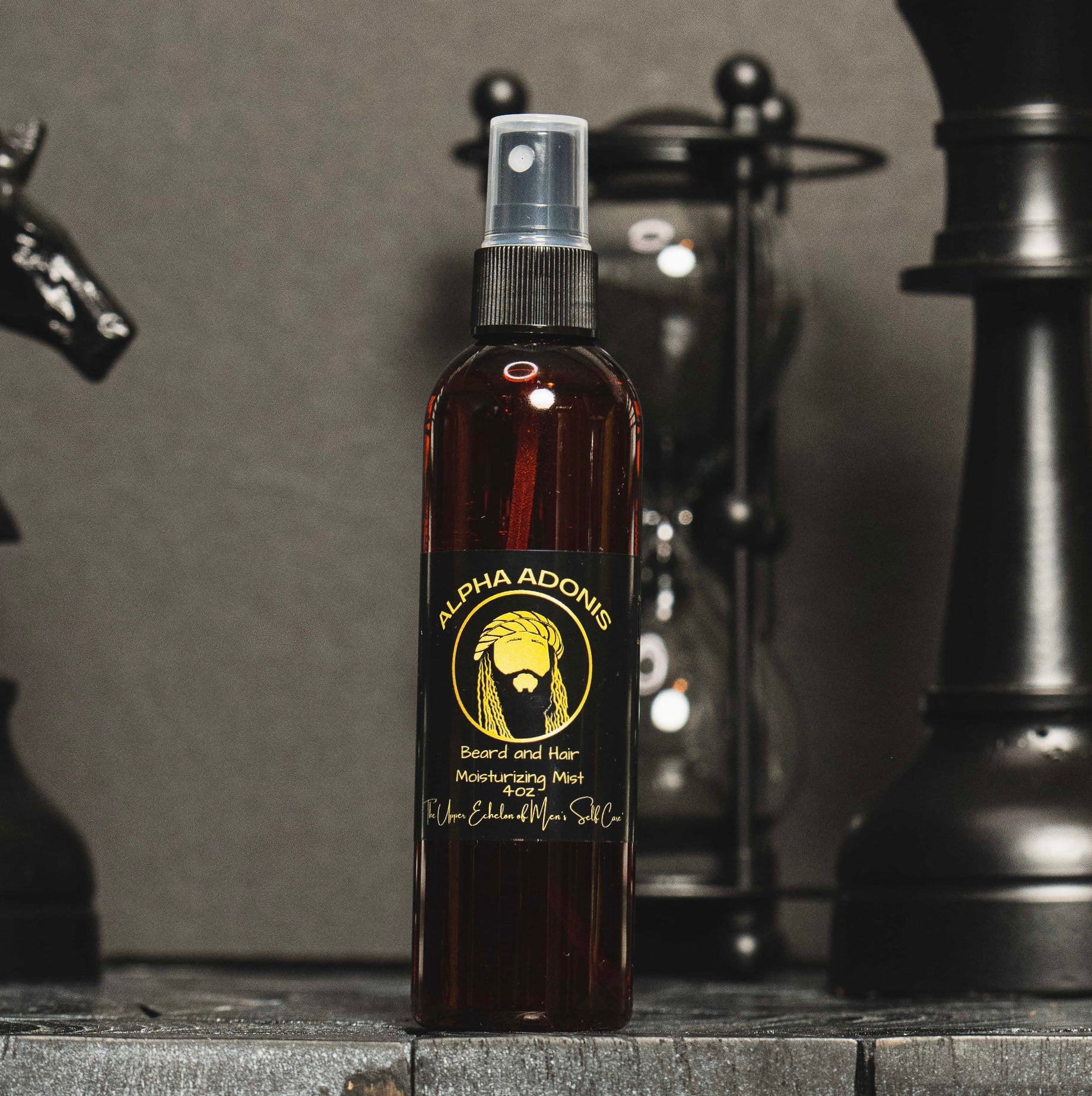 Beard moisturizing mist – LOC method step by Alpha Adonis