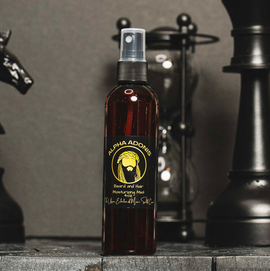 Beard moisturizing mist – LOC method step by Alpha Adonis