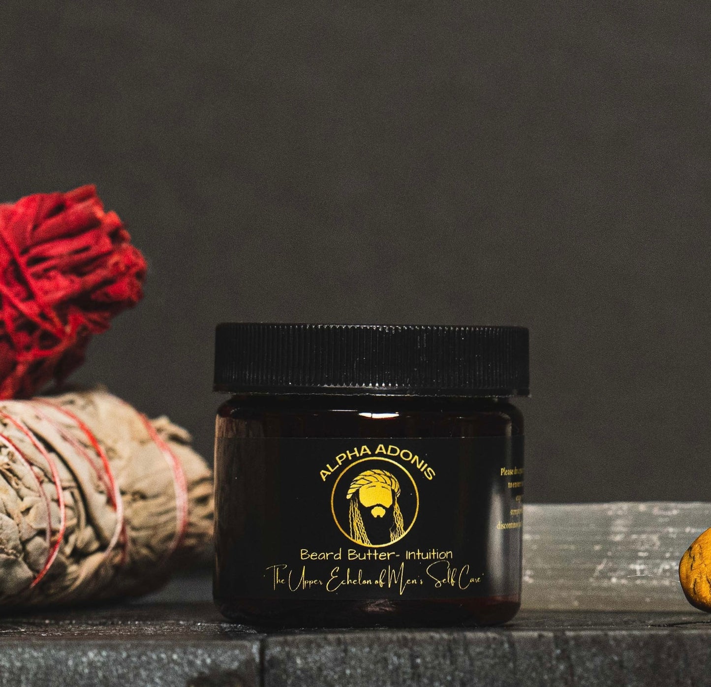 Intuition beard butter with Cedarwood and Sage by Alpha Adonis