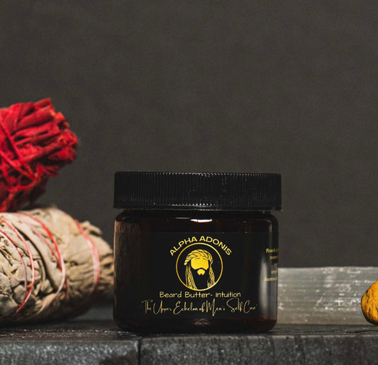 Intuition beard butter with Cedarwood and Sage by Alpha Adonis