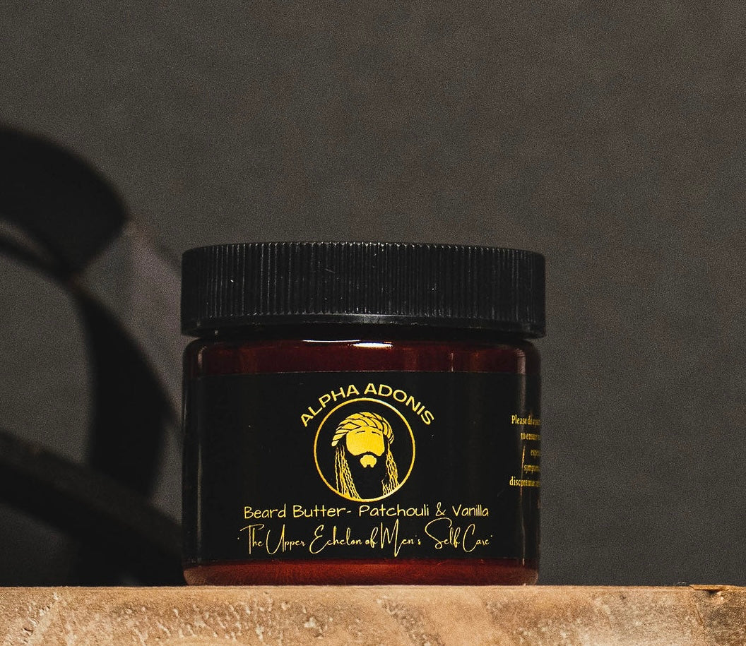 Alpha Adonis beard butter for softening coarse beards