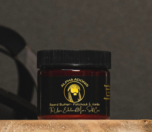 Alpha Adonis beard butter for softening coarse beards